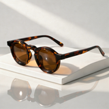 Lunettes de soleil homme | Lunettes de soleil rétro à monture ronde