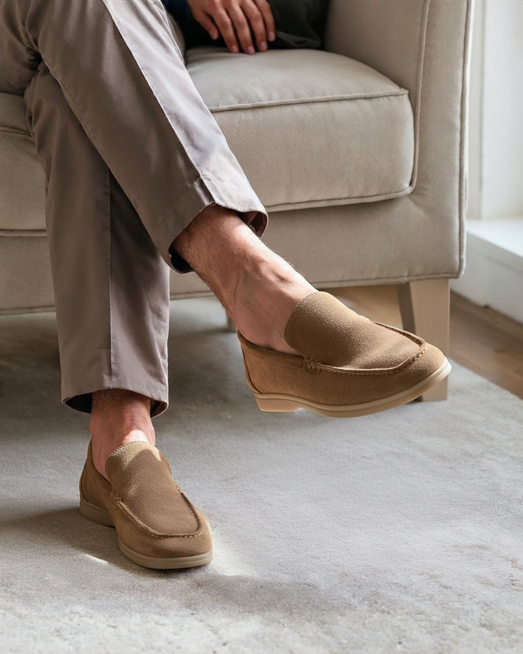 Mocassins elegants a bout arrondi | Sorties en ville