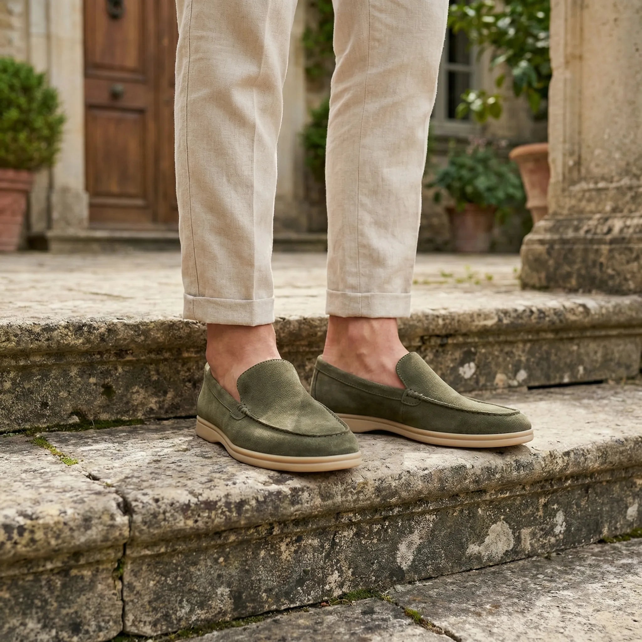Mocassins elegants a bout arrondi | Sorties en ville