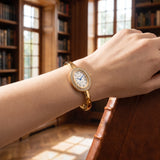 Montre femme | Montre-bracelet élégante à cadran ovale