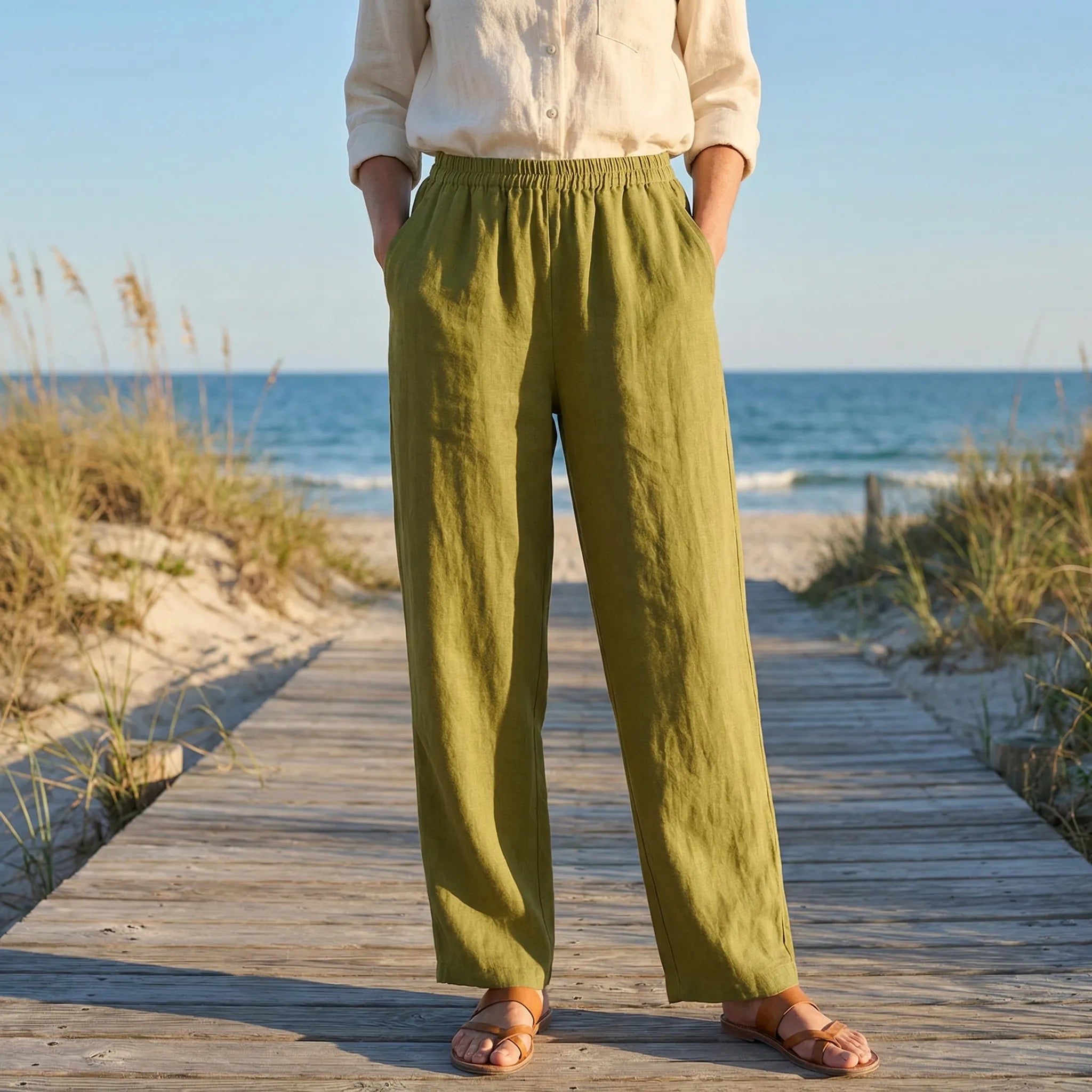 Pantalon ample et fluide | Balades estivales
