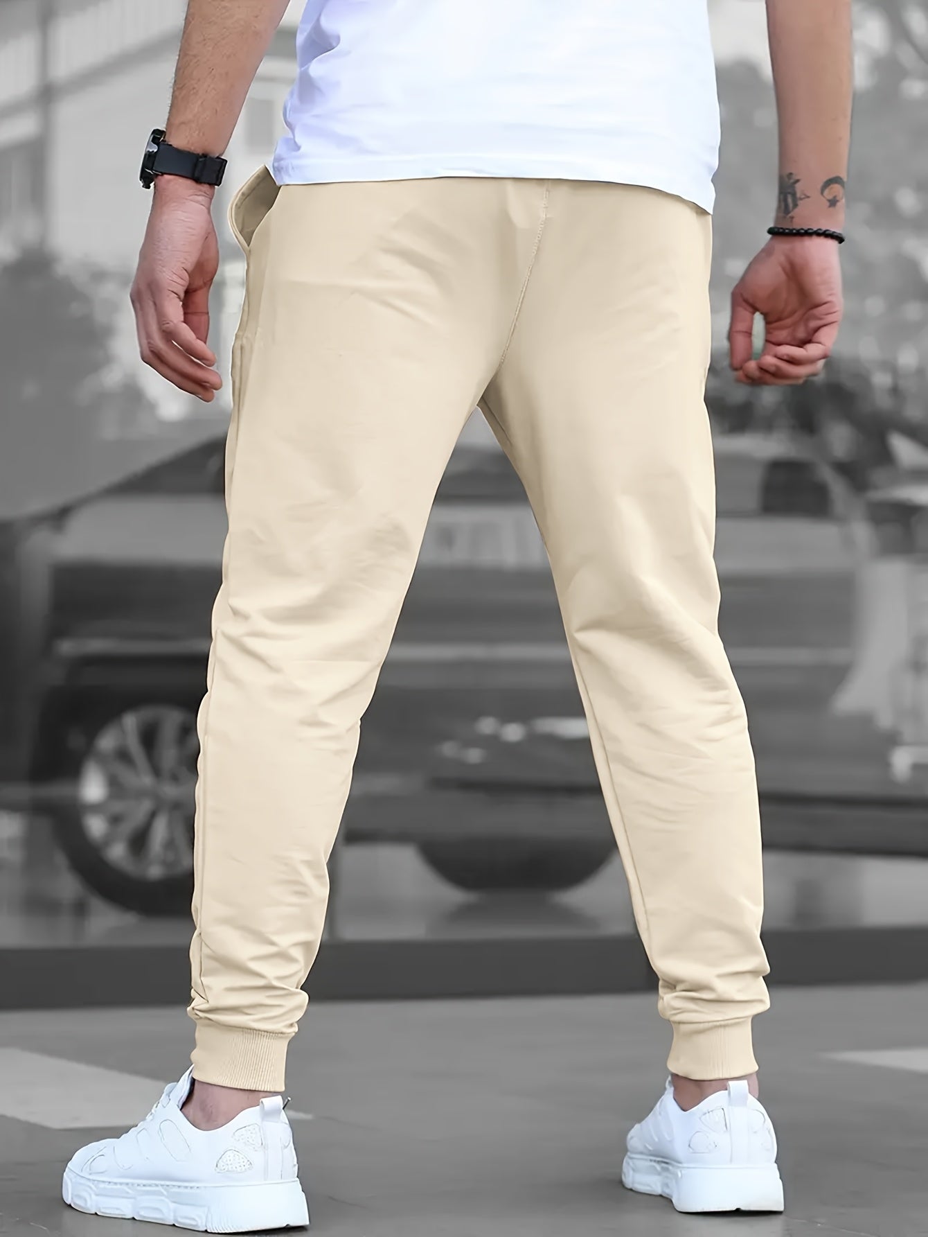 Pantalon de jogging homme | Jogging coupe slim avec poches
