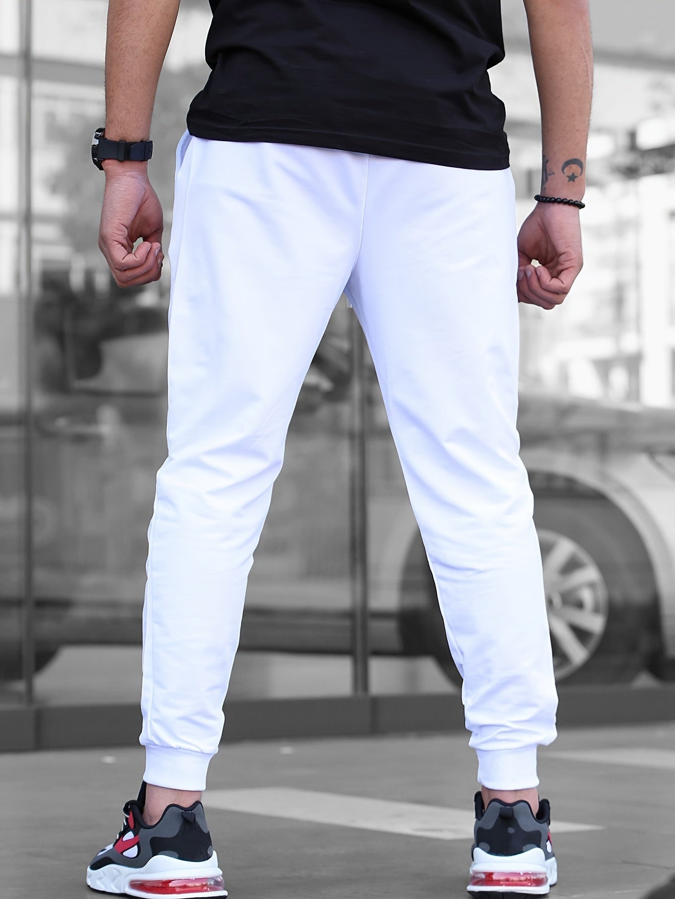 Pantalon de jogging homme | Jogging coupe slim avec poches