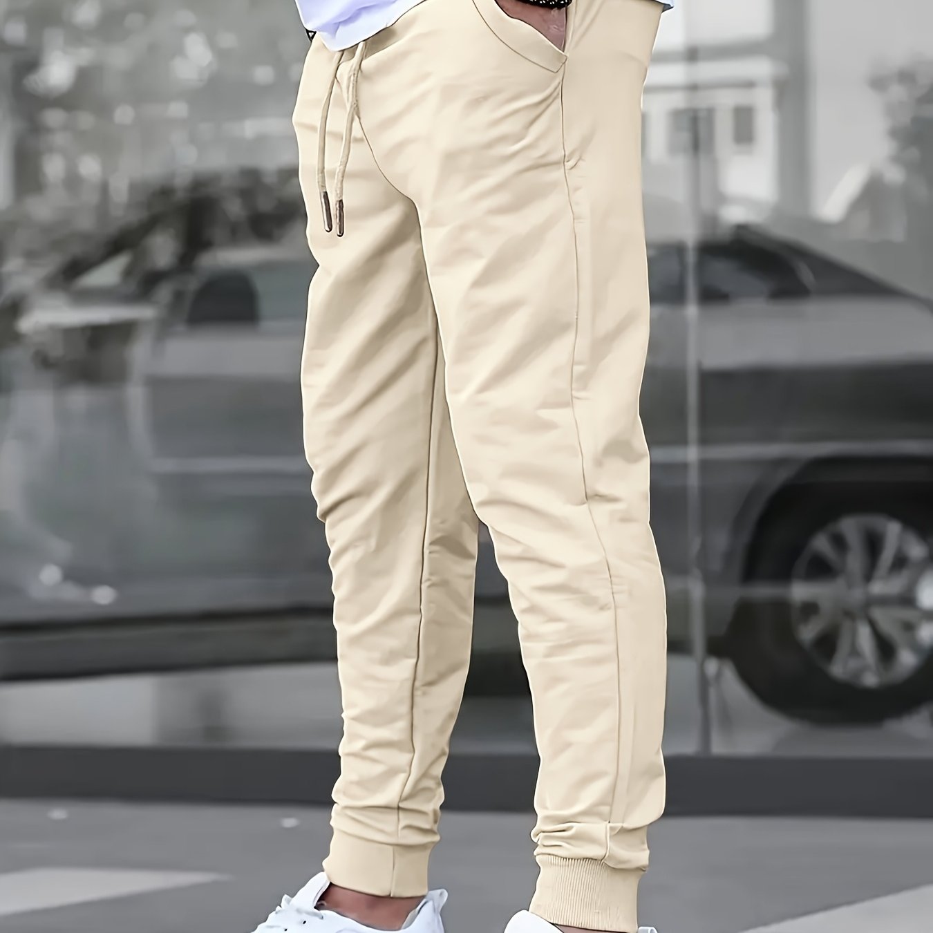 Pantalon de jogging homme | Jogging coupe slim avec poches