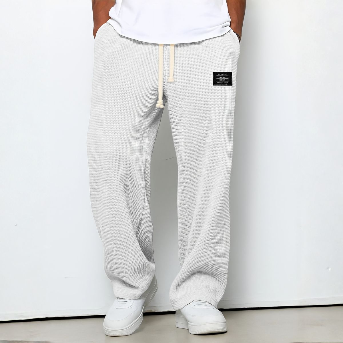 Pantalon décontracté à coupe ample | Détente à la maison