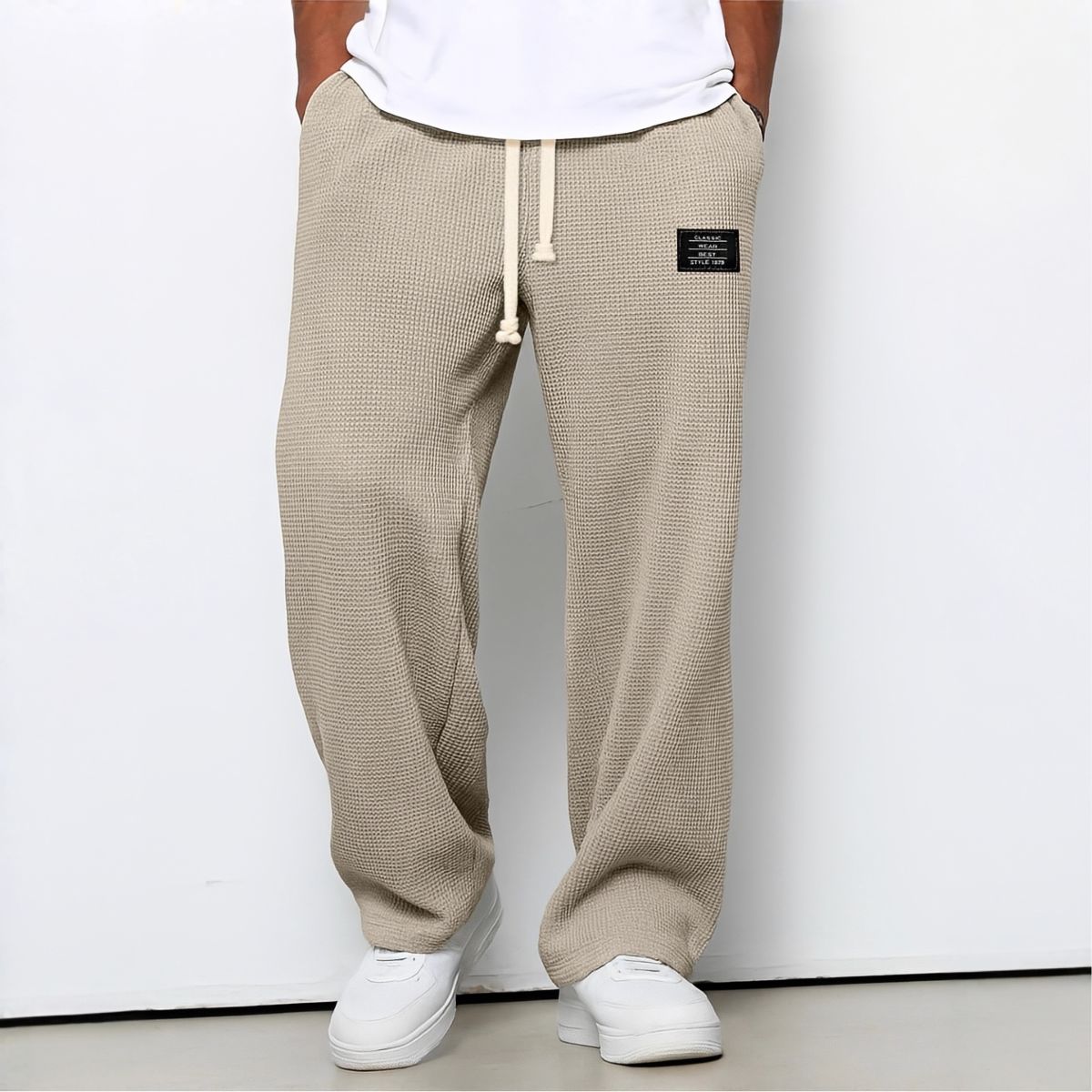 Pantalon décontracté à coupe ample | Détente à la maison