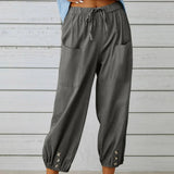 Pantalon femme large décontracté | Sorties en ville