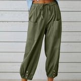 Pantalon femme large décontracté | Sorties en ville
