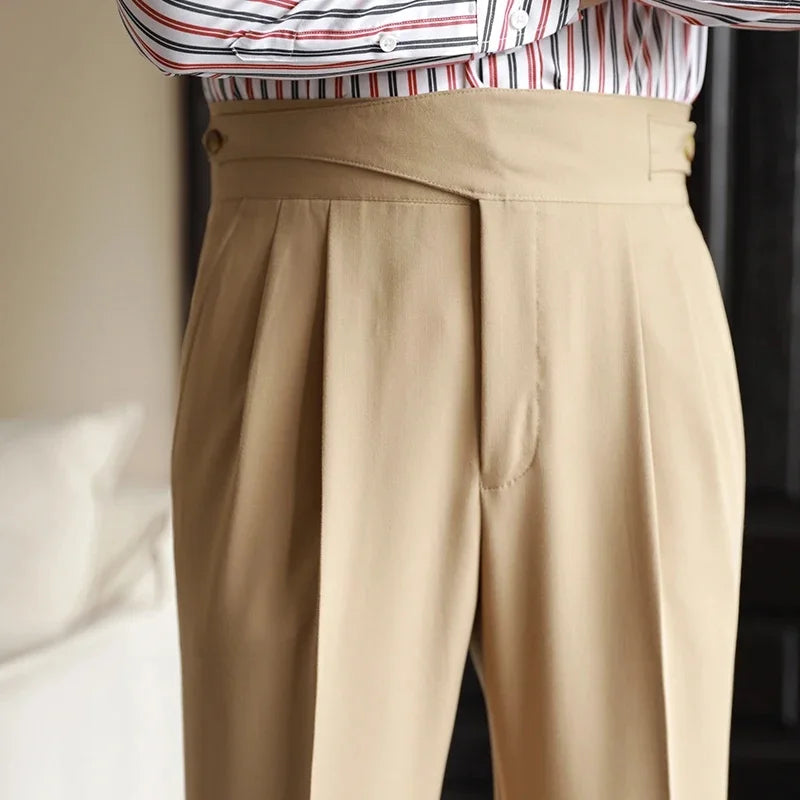 Pantalon homme | Pantalon taille haute