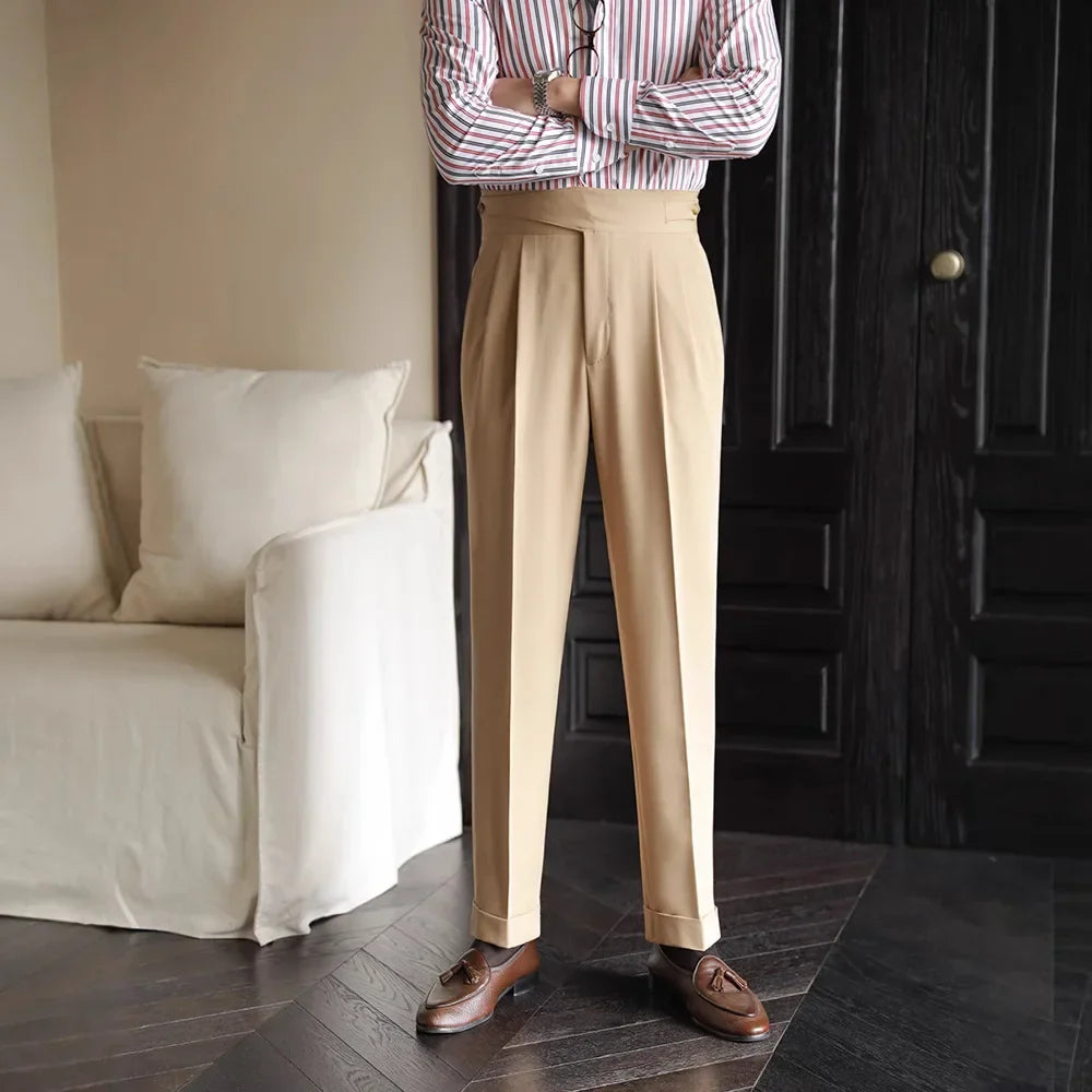 Pantalon homme | Pantalon taille haute