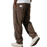 Pantalon texturé à coupe ample | Sorties décontractées