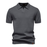 Polo en tricot texturé | Sorties décontractées