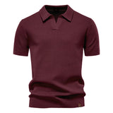 Polo en tricot texturé | Sorties décontractées