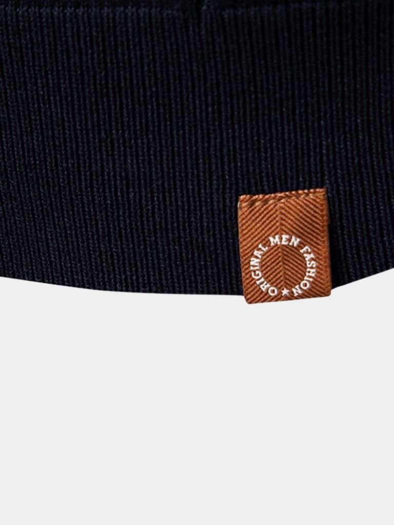 Polo homme | Polo en maille à col zippé