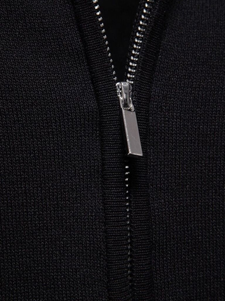 Polo homme | Polo en maille à col zippé