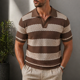 Polo homme | Polo en maille à motif ajouré