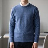 Pull classique uni à col rond | Sorties décontractées