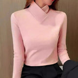 Pull col roulé femme ajusté | Superposition quotidienne