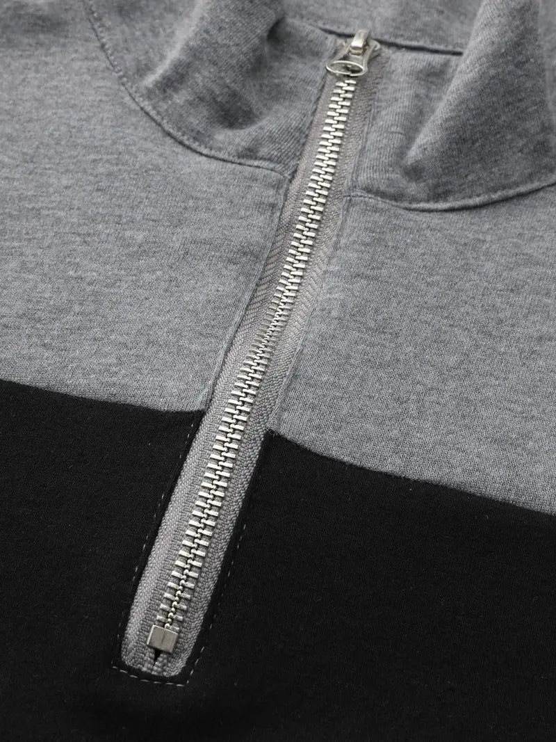 Pull col zippé homme | Sorties décontractées