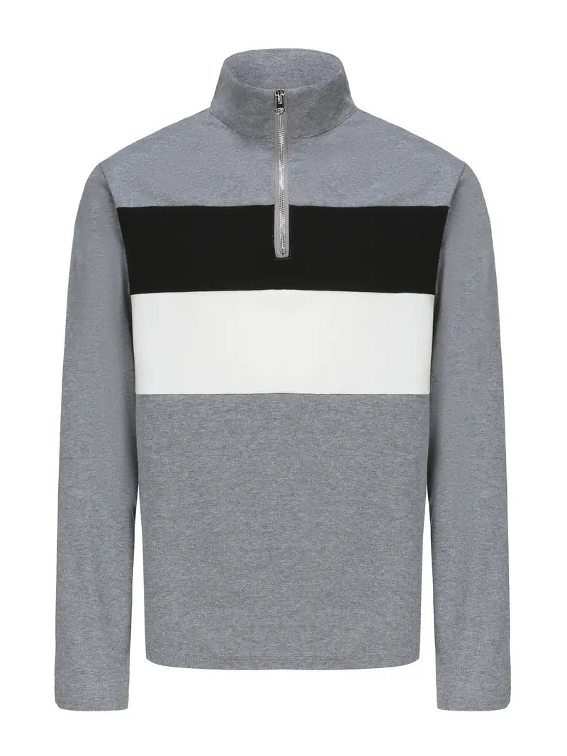 Pull col zippé homme | Sorties décontractées