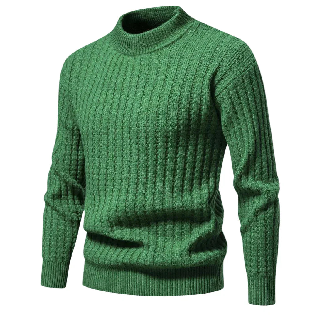 Pull en maille à col montant | Sorties décontractées