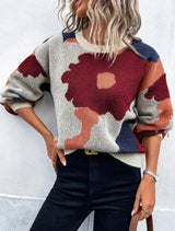 Pull femme chic et original à motif | Sorties décontractées