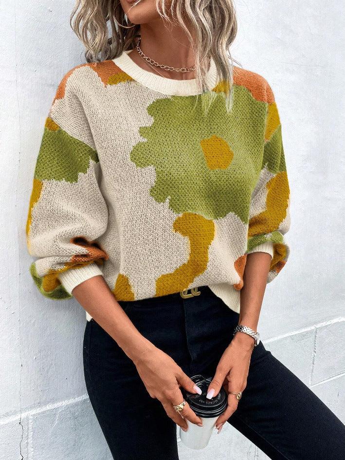 Pull femme chic et original à motif | Sorties décontractées