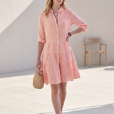 Robe chemisier femme rayée | Sorties estivales
