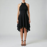 Robe d'été femme chic à col halter | Soirées estivales chics