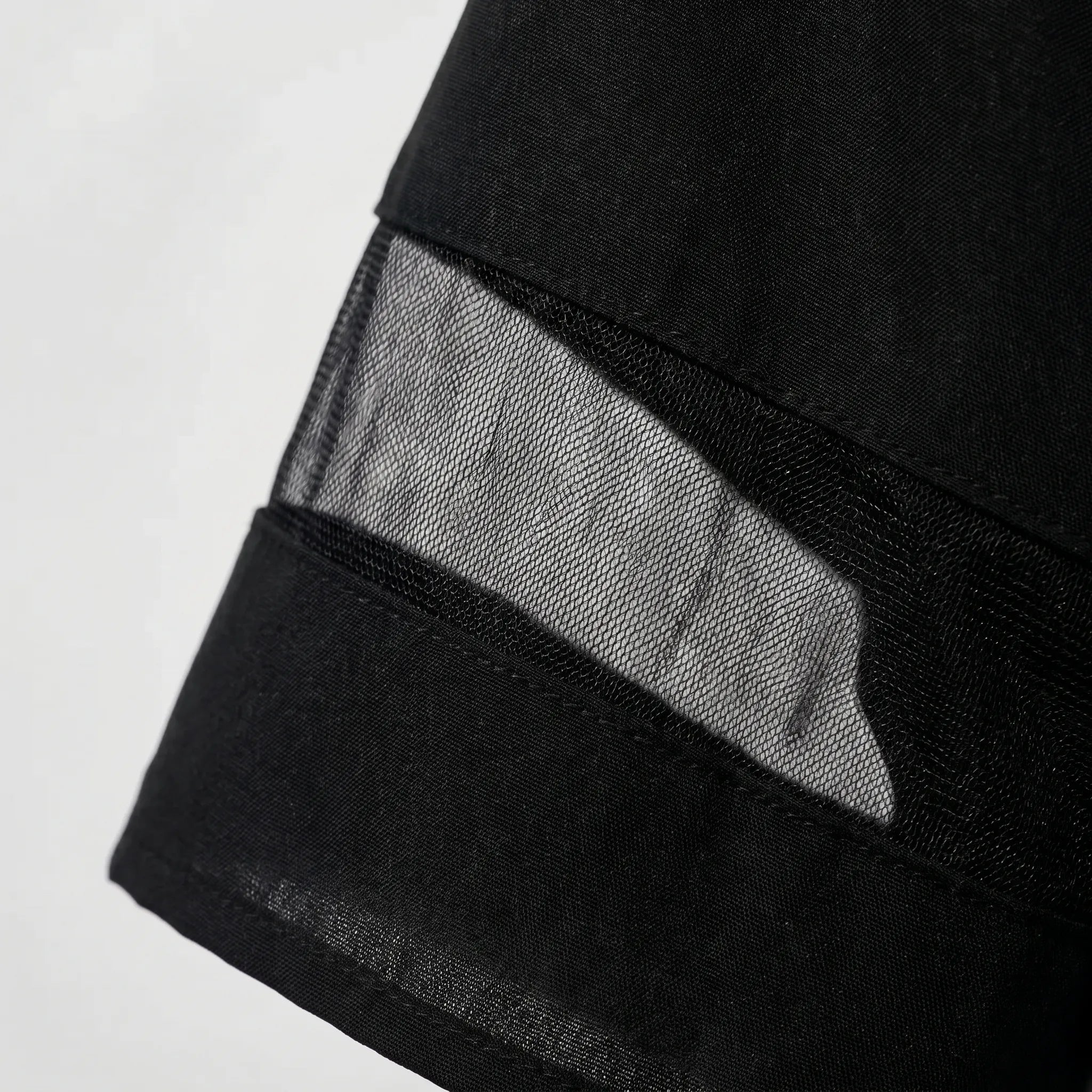 Robe noire midi à taille haute | Sorties décontractées