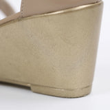 Sandales femme | Sandales compensées avec détails en strass