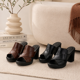 Sandales femme | Sandales confortables à talon carré