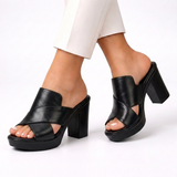 Sandales femme | Sandales confortables à talon carré