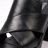 Sandales femme | Sandales confortables à talon carré