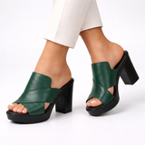 Sandales femme | Sandales confortables à talon carré