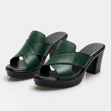 Sandales femme | Sandales confortables à talon carré