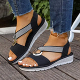 Sandales femme chic à enfiler | Promenades estivales