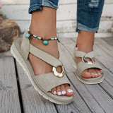 Sandales femme chic à enfiler | Promenades estivales