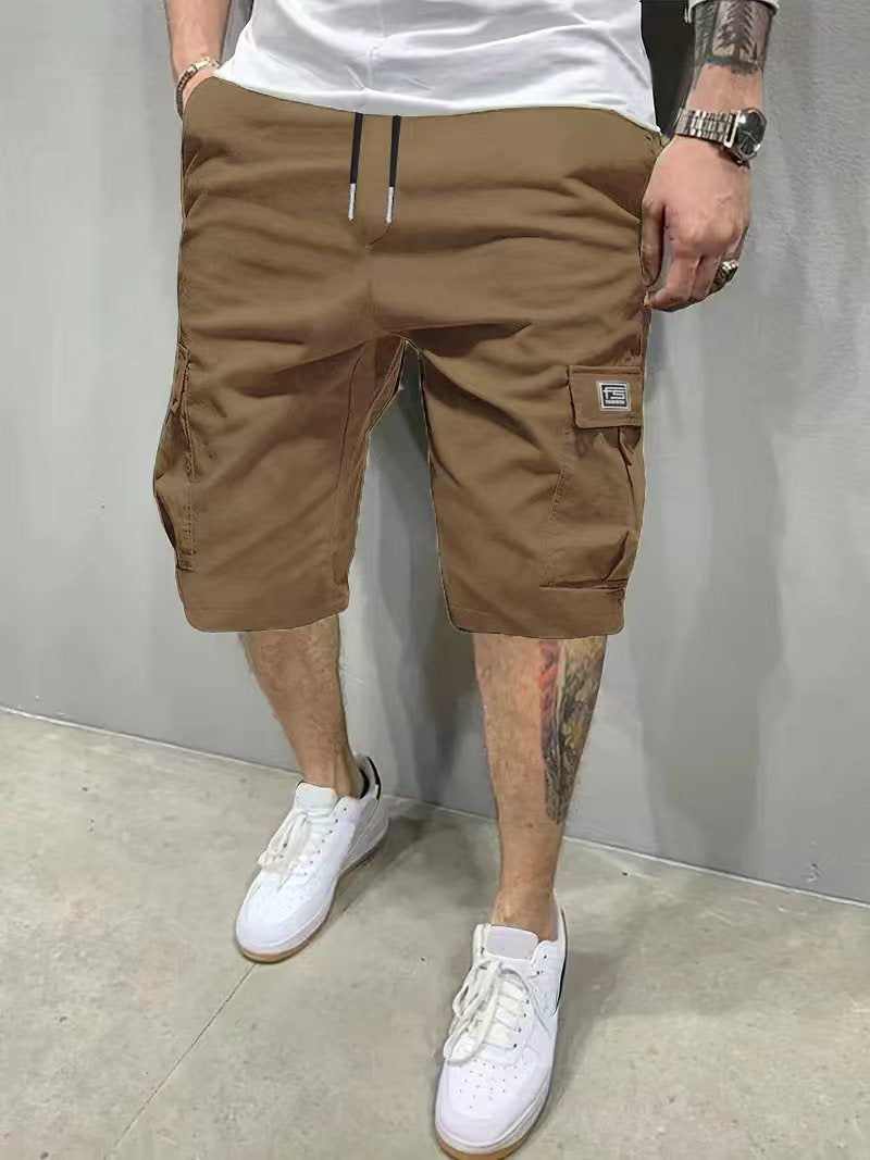 Short cargo homme | Short décontracté avec poches