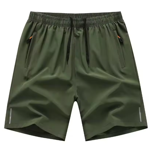 Short de sport homme | Short de running léger avec poches zippées