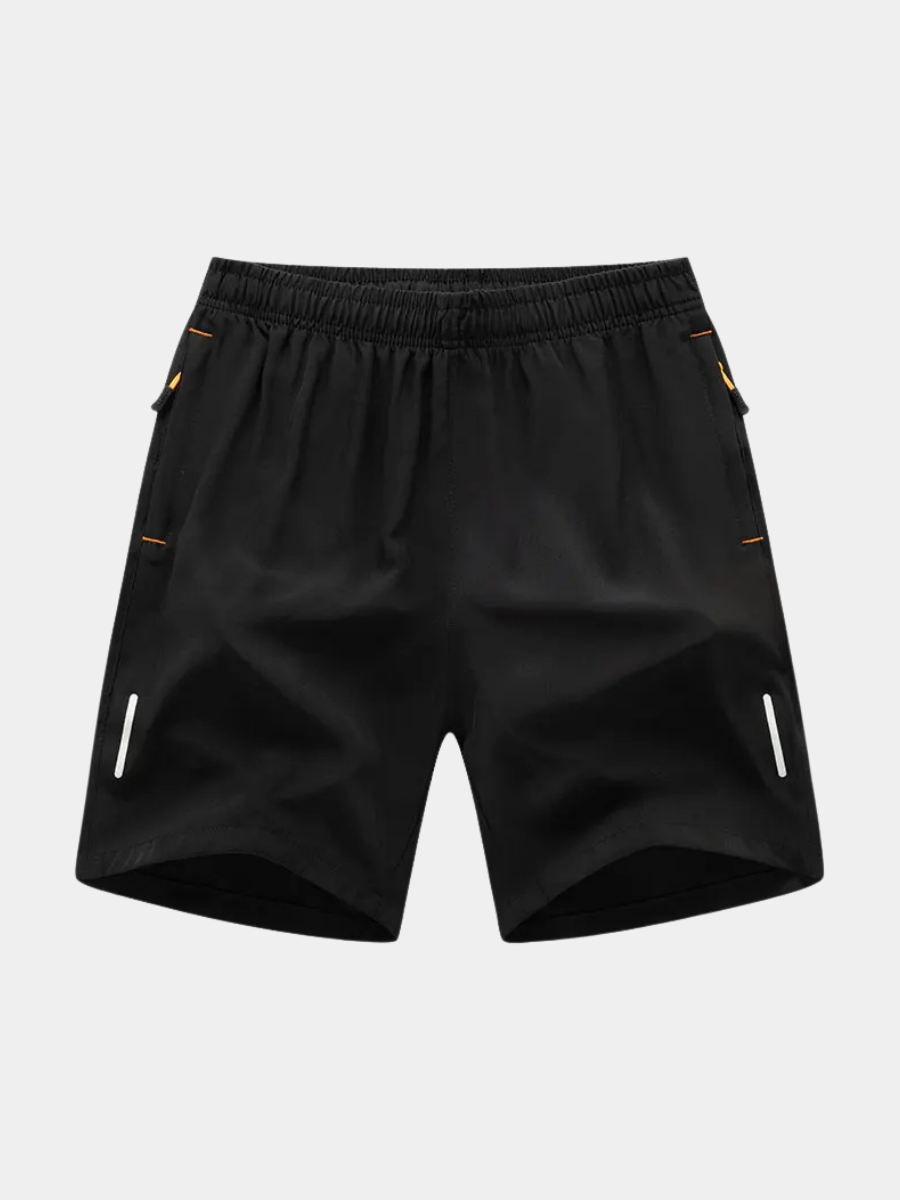 Short de sport homme | Short de running léger avec poches zippées