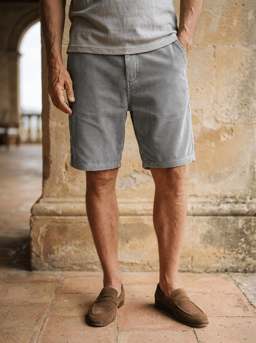 Short décontracté à taille élastique | Promenades estivales