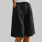Short femme ample à taille élastique | Sorties estivales décontractées