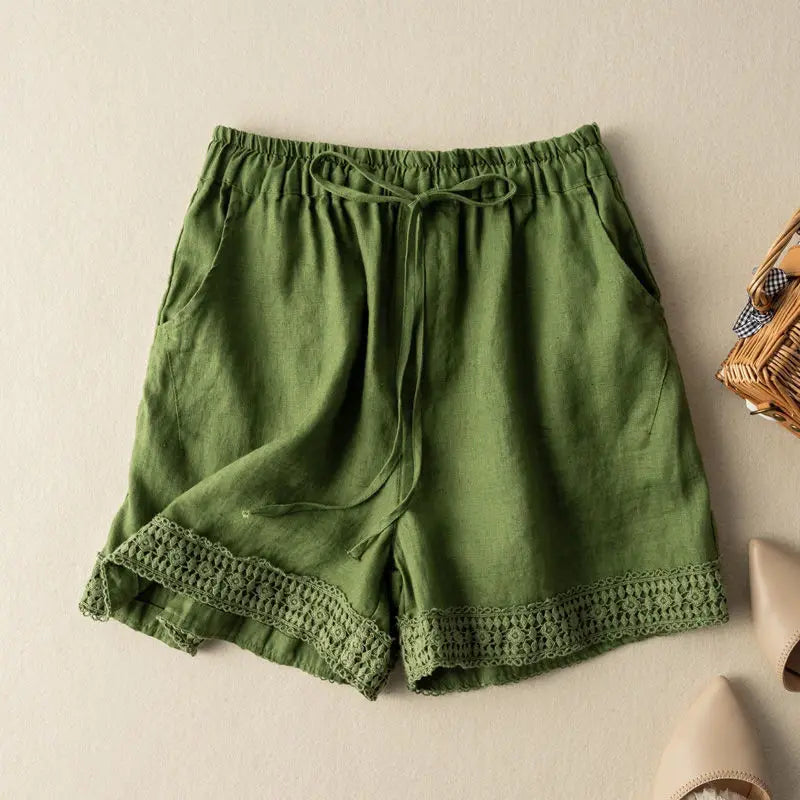 Short taille haute femme | Sorties estivales décontractées