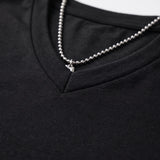 T-shirt homme | T-shirt coupe slim à col en V