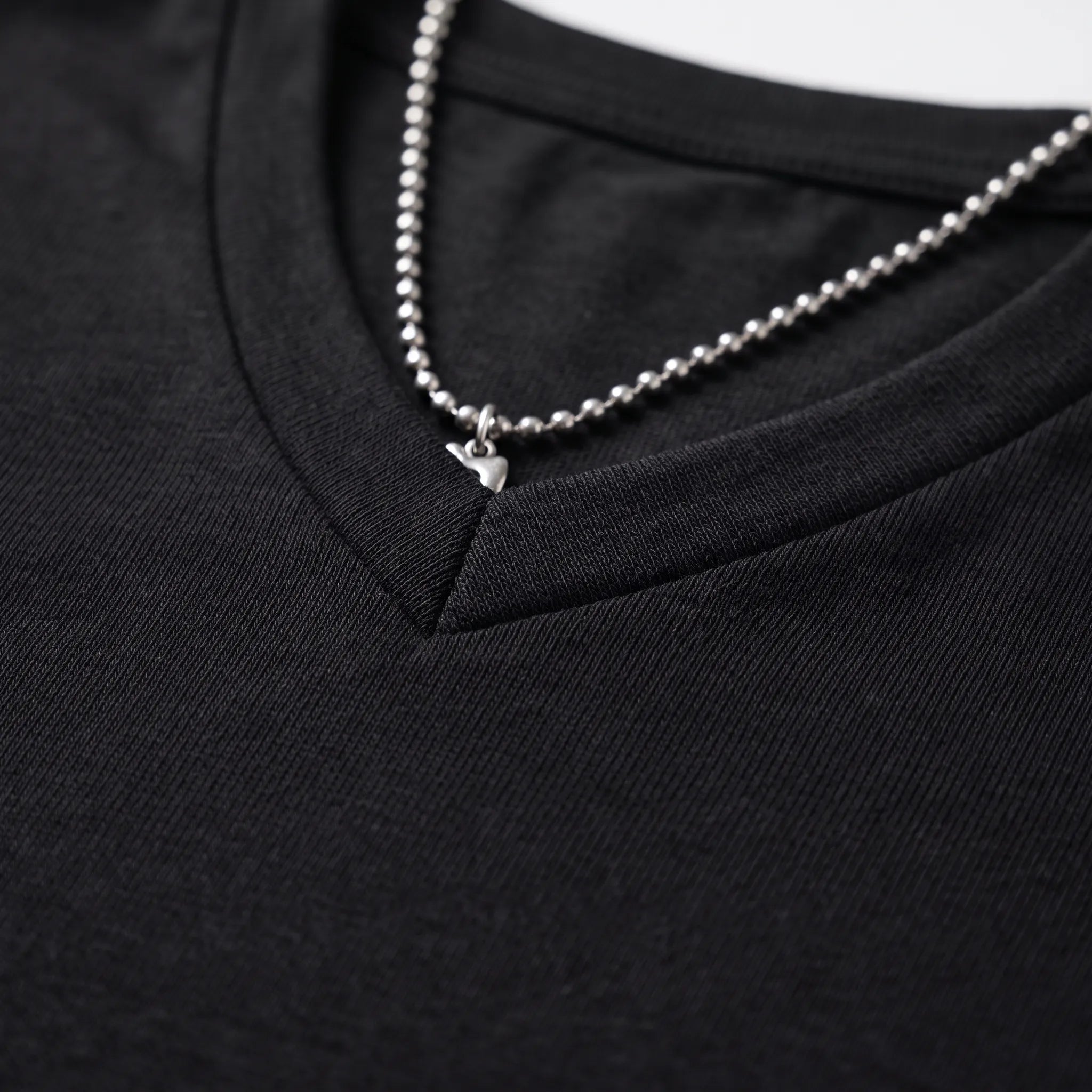 T-shirt homme | T-shirt coupe slim à col en V