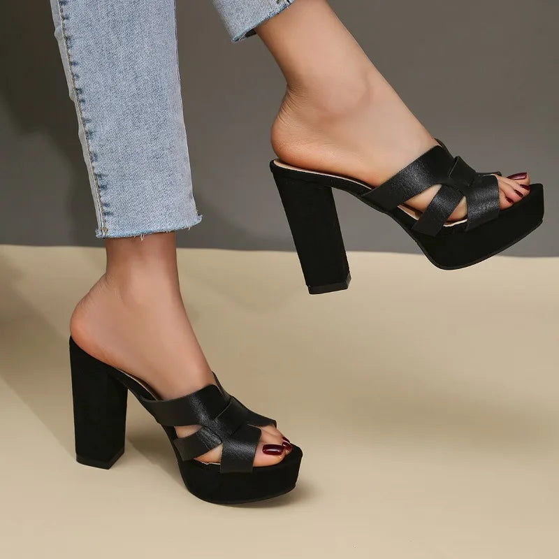 Talons pour femme | Talons carrés confortables