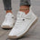 Blanc (semelle Beige)