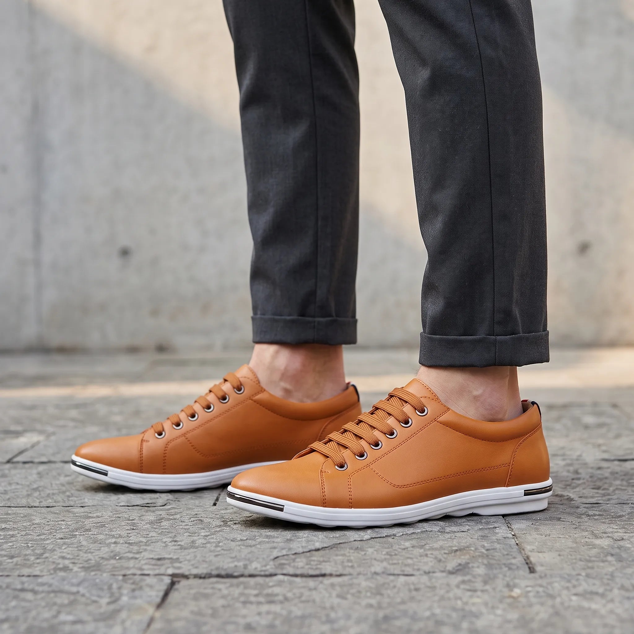 Baskets urbaines au style épuré | Marche au quotidien