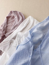 Blouse femme | Blouse décontractée à capuche